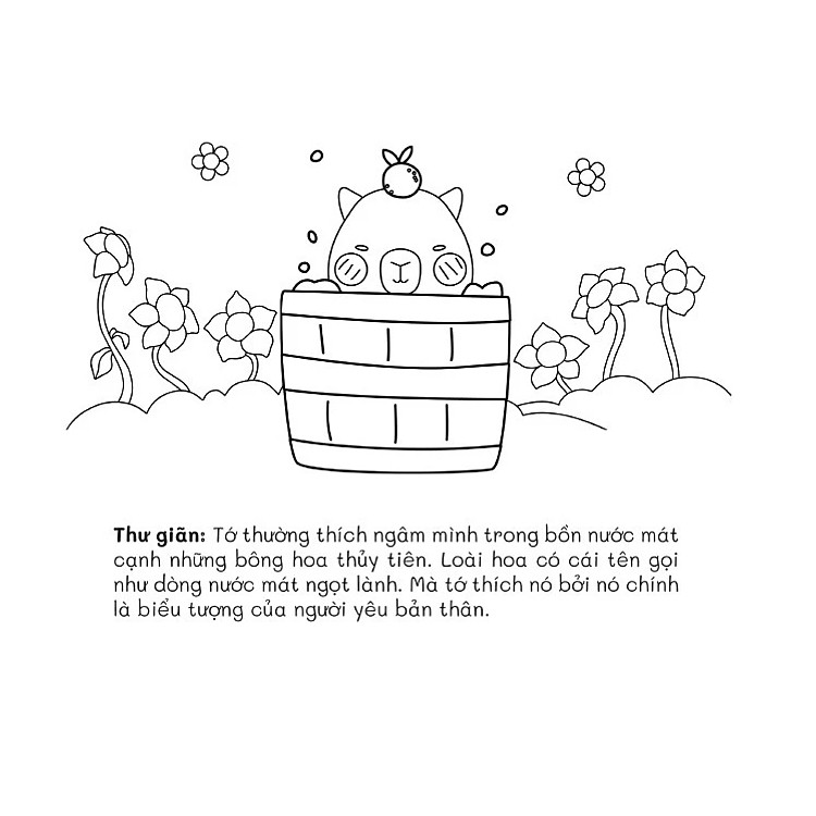 Tô Màu Chữa Lành - Don't Worry, Tớ Là Capy! - Ảnh 2