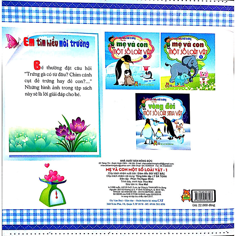 Em Tìm Hiểu Môi Trường - Mẹ Và Con Một Số Loài Vật (Tập 1) - Ảnh 6