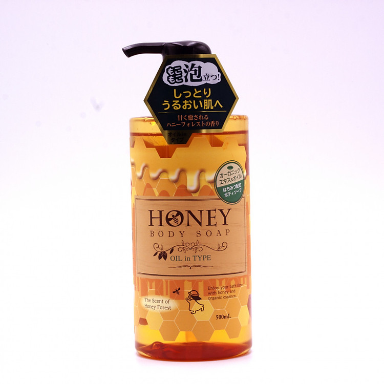 Sữa tắm trắng Nhật Bản Honey Oil in type 500ml