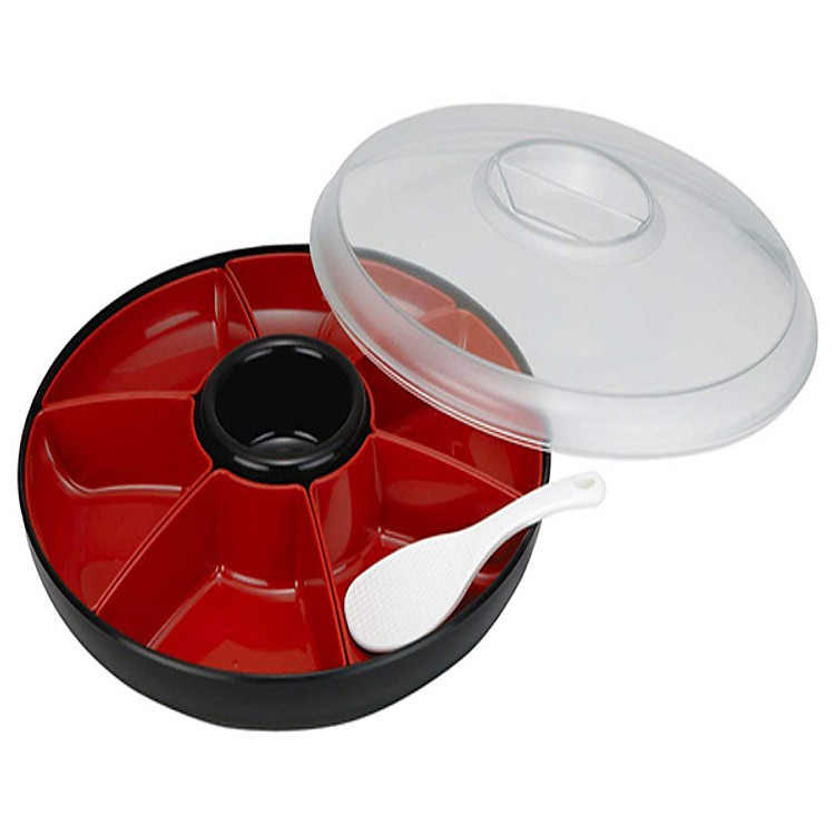 Khay Đựng Đồ Bánh Mứt Tết Kèm Thìa Tiện Lợi - Nội Địa Nhật Bản