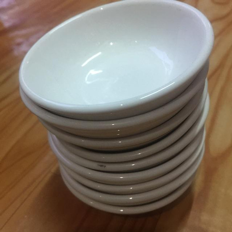 50 chén sứ trắng nhỏ chấm tương