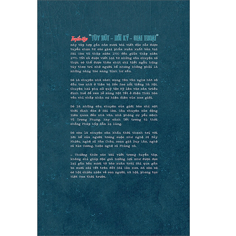 Tùy Bút - Hồi Ký - Giai Thoại Trên Báo Xuân Sài Gòn Xưa - Ảnh 3