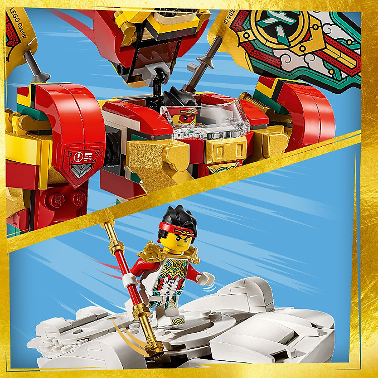 LEGO MONKIE KID 80051 Đồ Chơi Lắp Ráp Chính hãng Tiết kiệm - Hình ảnh 4