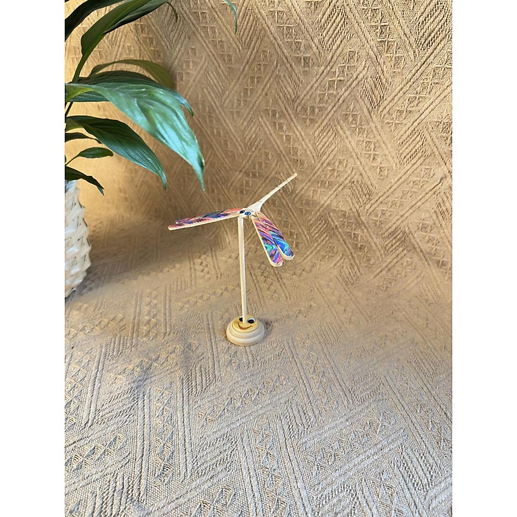 Chuồn chuồn tre ONGTRE cân bằng để bàn decor (loại dày) - Ảnh 5