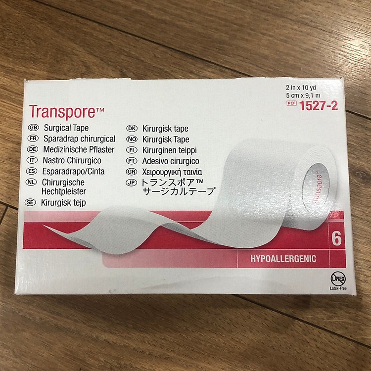 BĂNG KEO DÁN THỂ THAO 3M TRANSPORE