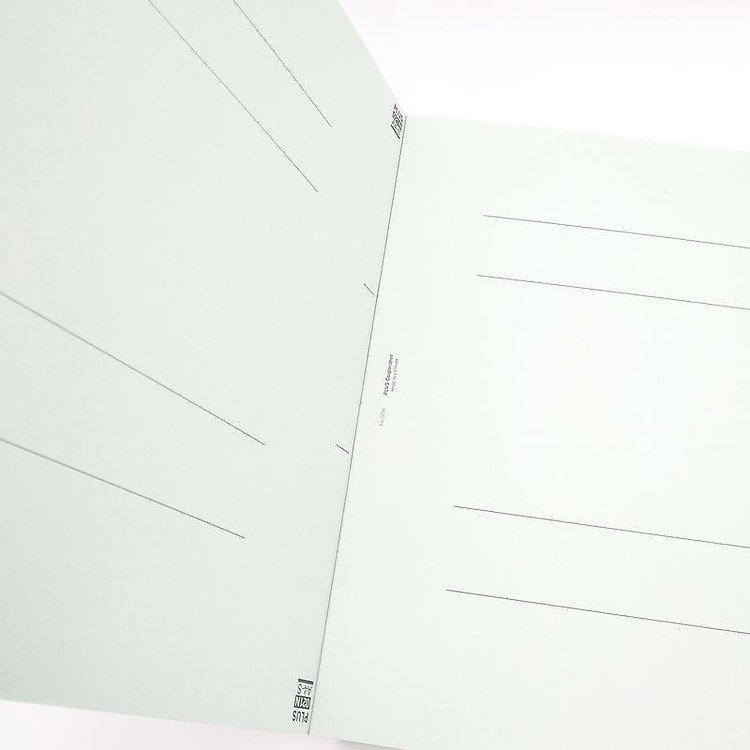 Bìa Giấy Flat File A4S-Blue 78-035ND - Ảnh 2