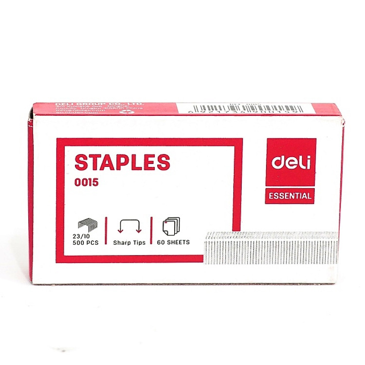Bộ 4 Ghim Bấm 23/10 Deli 15