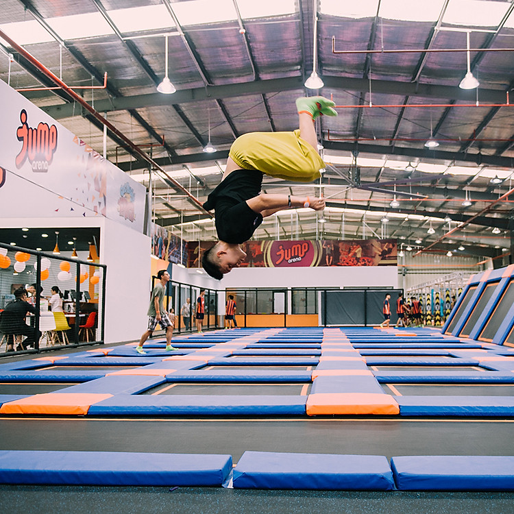 Jump Arena - Vé Áp Dụng Xuất Chơi 60 Phút (HCM/HN) - Mua 3 Tặng 1