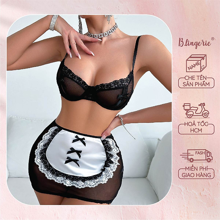 Bộ Đồ Cosplay Nữ Hầu - B.Lingerie