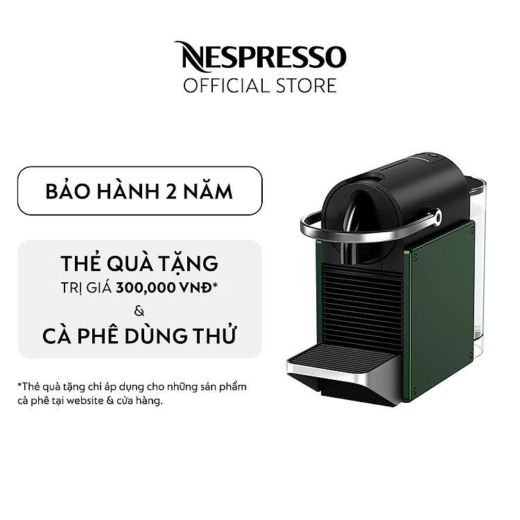 Mua Máy pha cà phê Nespresso Pixie Xanh Lá Đậm - Hàng chính hãng tại Nespresso Official Store