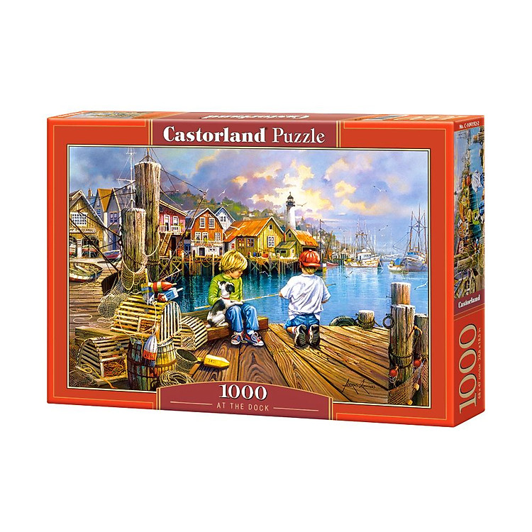 Mua tại Tiki: Mua Puzzle At the Dock 1000 mảnh CASTORLAND Chính hãng Ưu đãi