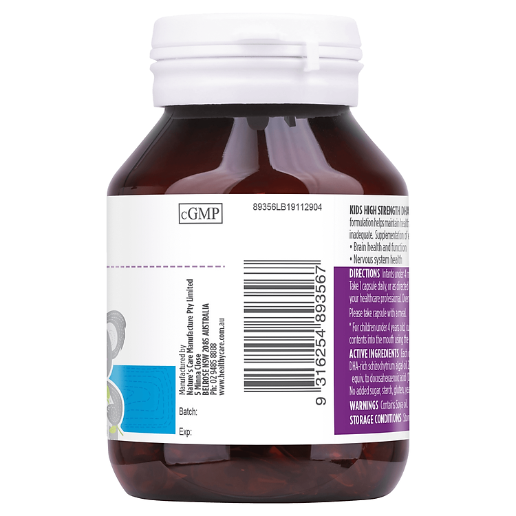 Mua DHA Healthy Care cho bé 4 tháng - 12 tuổi Đảm bảo Giá tốt - Hình ảnh 3