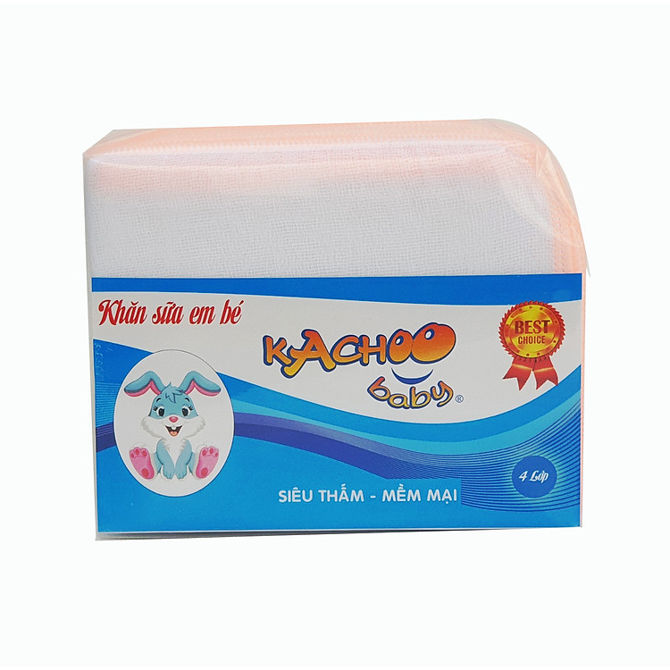 Mua Khăn sữa 4 lớp 26x31cm - 10 cái Chính hãng Giá rẻ - Hình ảnh 4