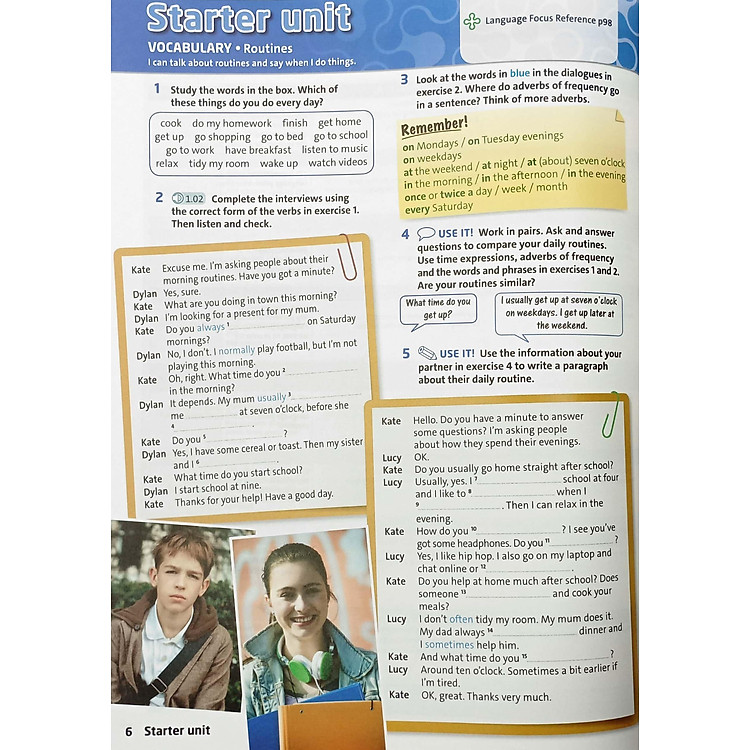 Tiếng Anh 8 Friends Plus - Student Book (2023) - Ảnh 7