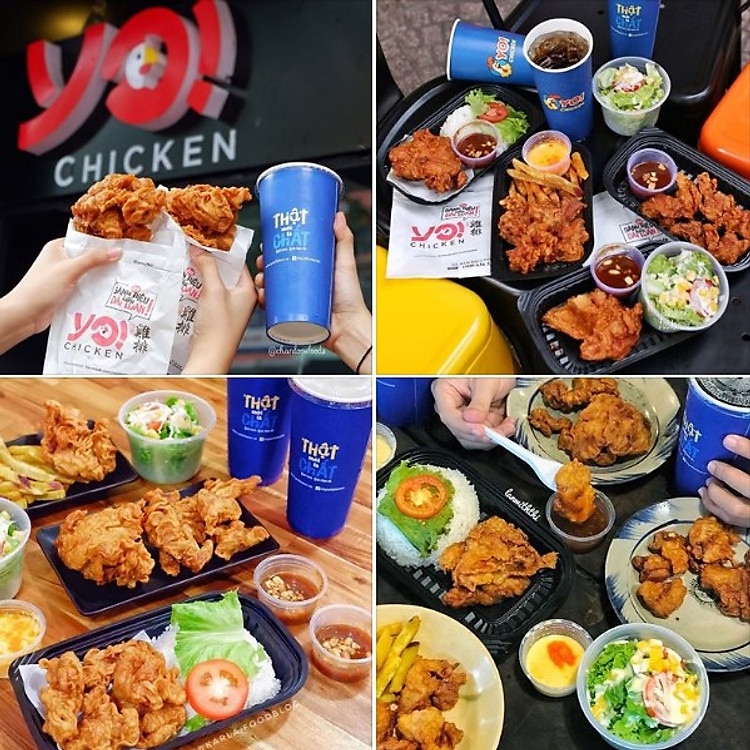 Voucher Áp Dụng Toàn Menu Thưởng Thức Các Món Đặc Sắc Tại Hệ Thống Yo!Chicken