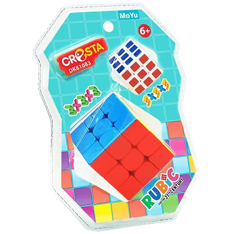 Mua tại Tiki: Bộ 2 Đồ Chơi Rubik 3x3 Cresta Chính hãng Giá rẻ