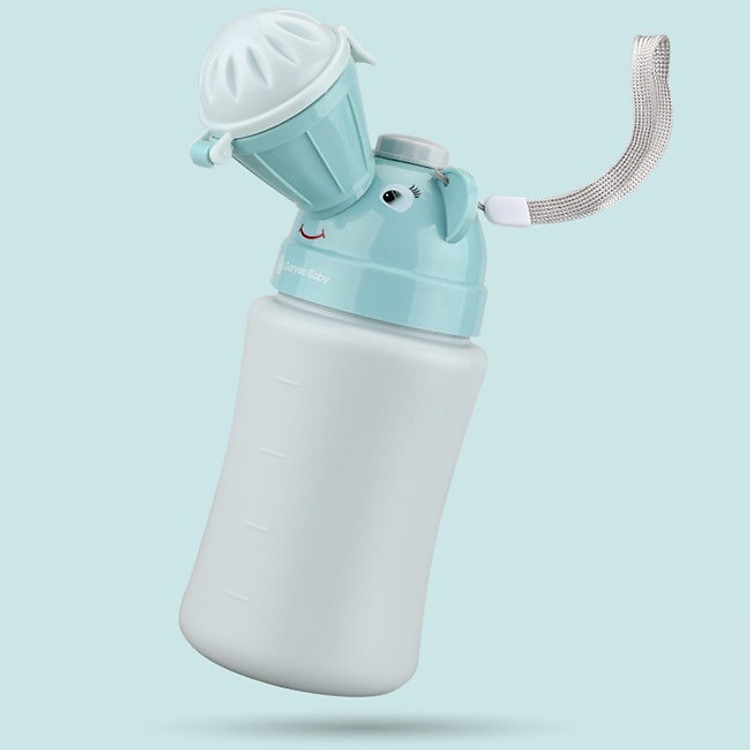 Bình đi tiểu mini cho bé khi du lịch, trên xe hơi, xe ôtô, bệnh viện