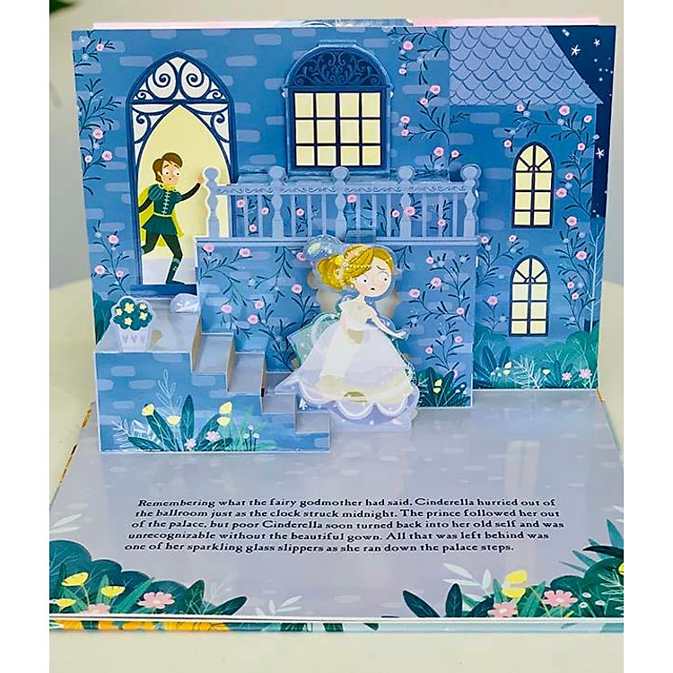 Tương Tác Thiếu Nhi Tiếng Anh - Cinderella Fairy Tale Pop Up - Ảnh 2