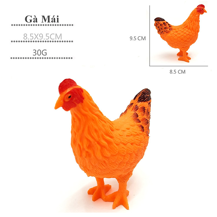 Đồ chơi Gà Mái nhựa cho bé Chính hãng Ưu đãi
