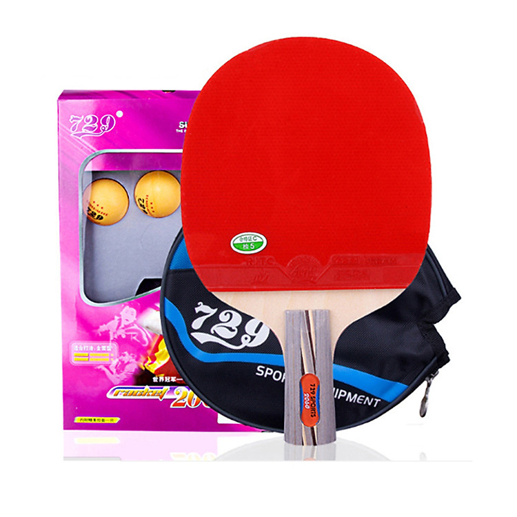 Vợt bóng bàn Belo 729 2060 (Kèm balo túi rút + bao đựng vợt + 2 bóng)