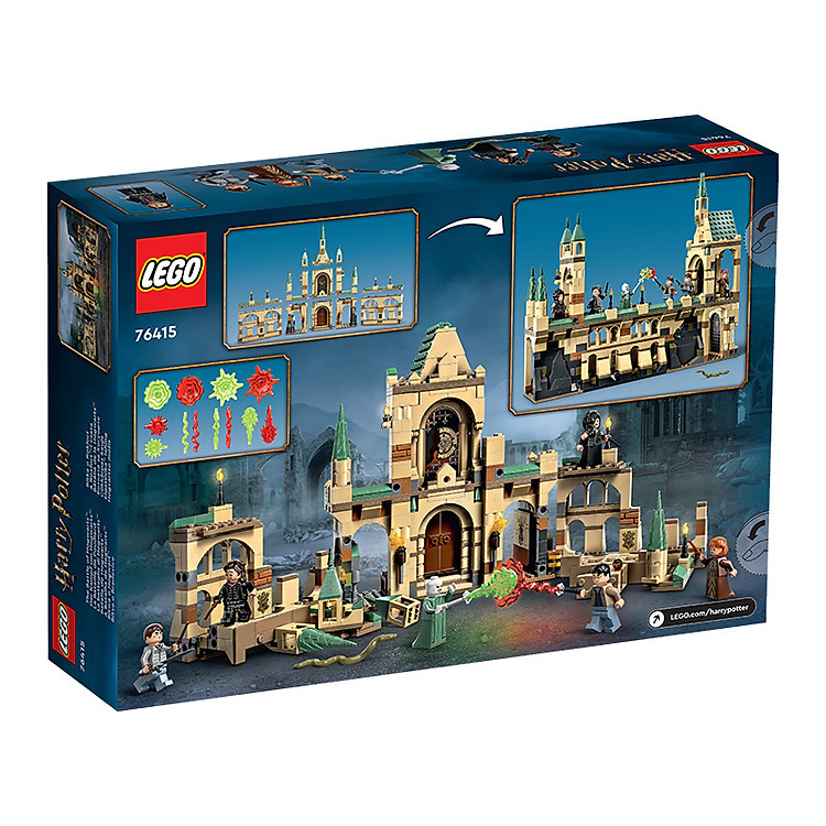Đồ Chơi Lắp Ráp Trận Chiến Hogwarts LEGO Chính hãng Ưu đãi - Hình ảnh 4
