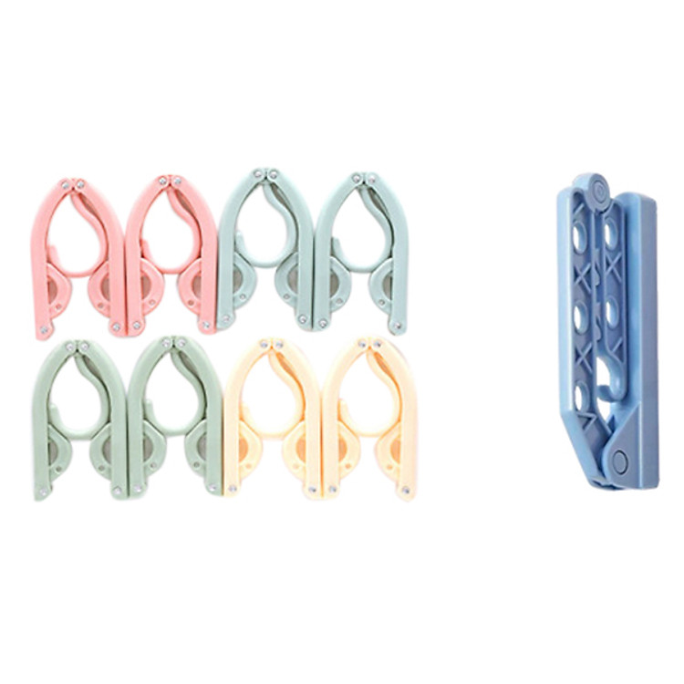 Combo gồm 8 móc tiện lợi nhỏ gọn + 1 móc cửa có thể gấp gọn mang đi du lịch