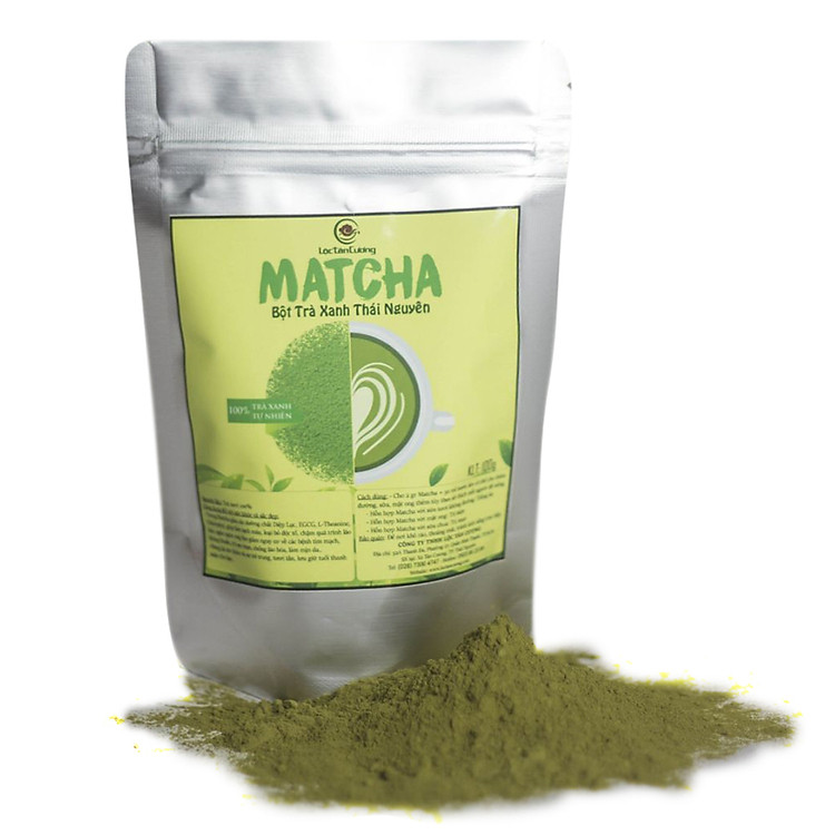 Matcha Bột Trà Xanh Thái Nguyên Lộc Tân Cương (100g)