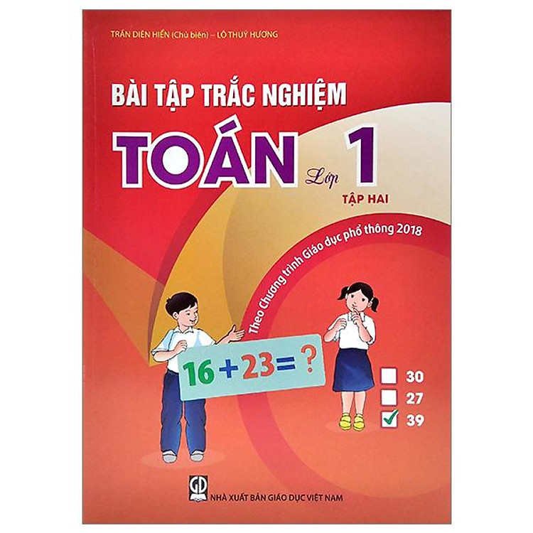 Bài Tập Trắc Nghiệm Toán Lớp 1 – Tập 2 (Theo Chương Trình Giáo Dục Phổ Thông 2018)