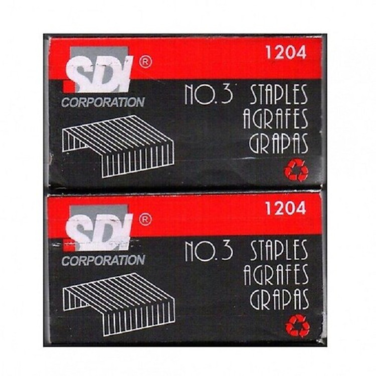 Kim bấm số 3 SDI (10 hộp) - Ảnh 2