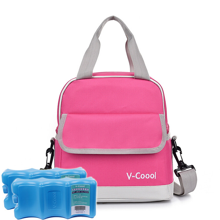 Bộ Đựng Sữa Balo + Bình Sữa + Đá Khô V-cool