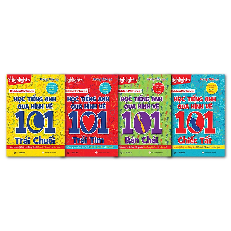 Trọn Bộ 4 Cuốn Hidden Pictures – Học Tiếng Anh Qua Hình Vẽ 101 - Ảnh 2