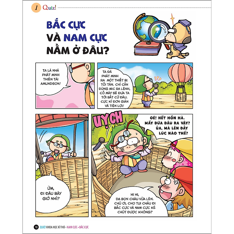 Quiz! Khoa Học Kì Thú: Nam Cực Bắc Cực - Ảnh 2