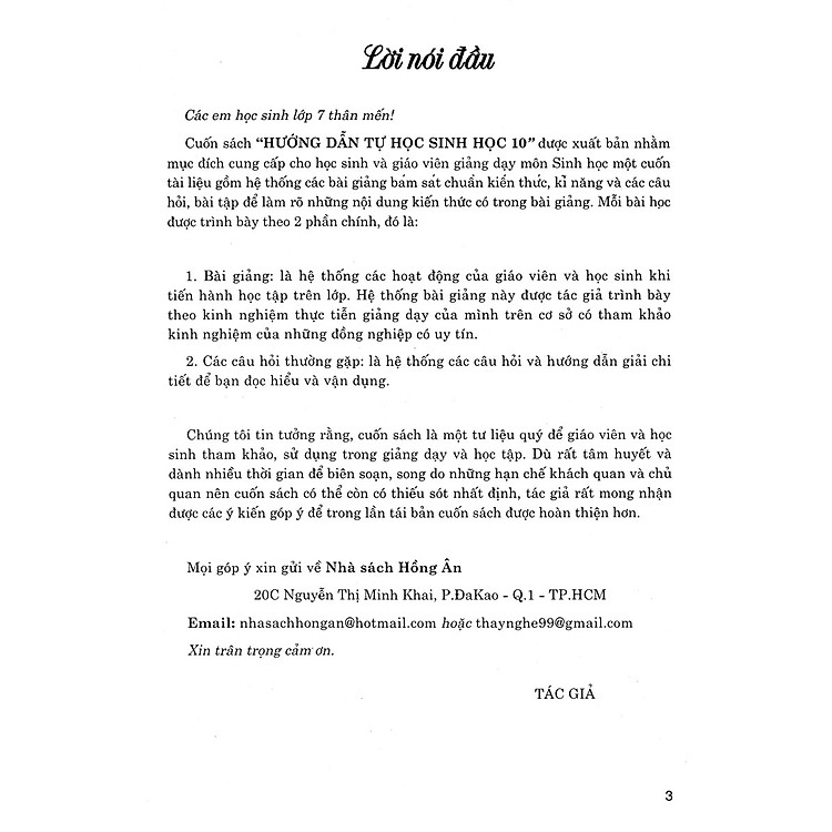 Hướng Dẫn Tự Học Sinh Học 10 (Dùng Kèm SGK Kết Nối Tri Thức Với Cuộc Sống) - Ảnh 3