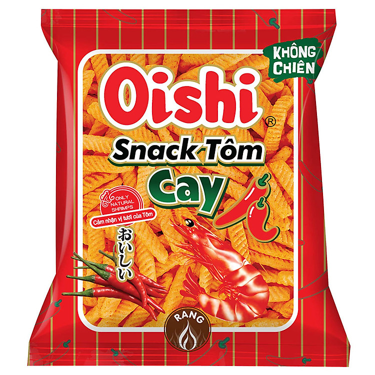 Gói Snack Oishi Tôm Cay (42g/Gói)