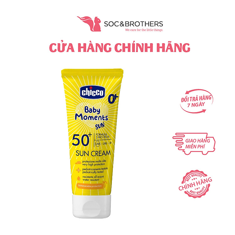 Mua Kem chống nắng Chicco SPF 50+ Chính hãng Giá rẻ