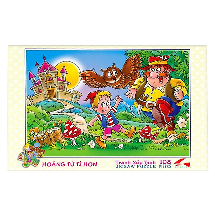 Tranh xếp hình Hoàng tử tí hon 108 mảnh Chính hãng Ưu đãi - Hình ảnh 3