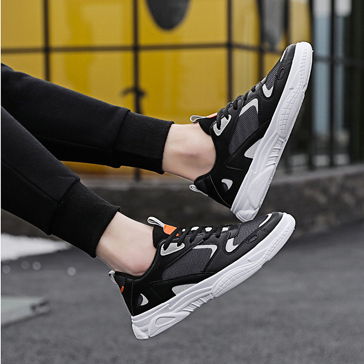 Giày snacker thể thao nam phối màu