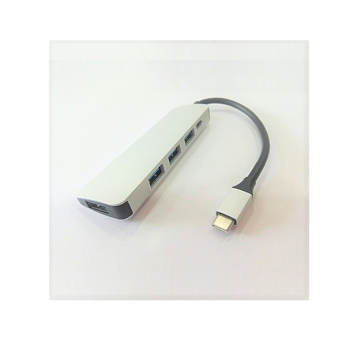 HUB USB Type C To 4 x USB 3.0/ USB Type C (053) - Màu Ngẫu Nhiên