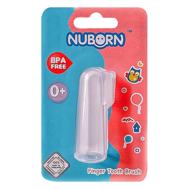 Dụng Cụ Vệ Sinh Răng Bé Nuborn - VT4005 - Giao Màu Ngẫu Nhiên