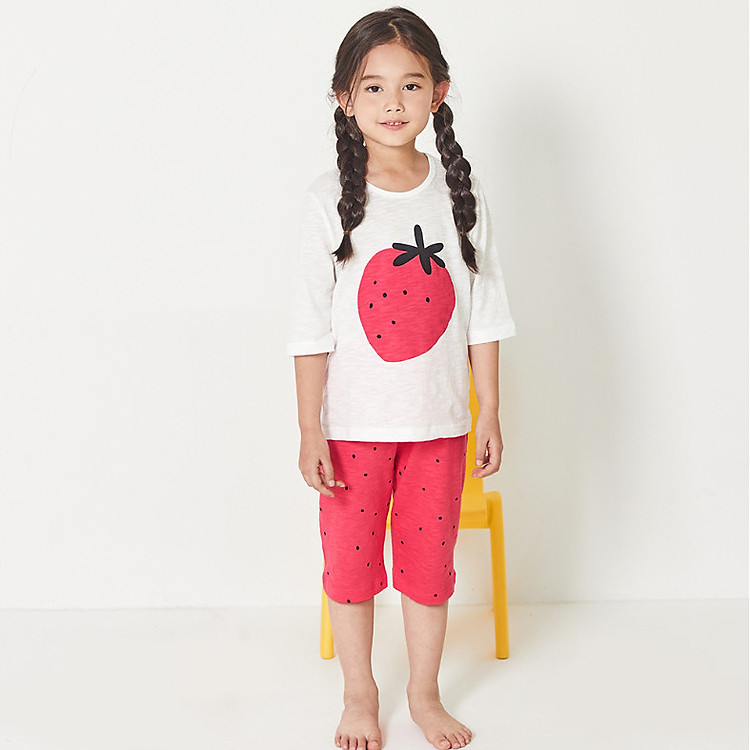 Bộ đồ lửng xuân hè cho bé gái Unifriend Hàn Quốc UNI0728