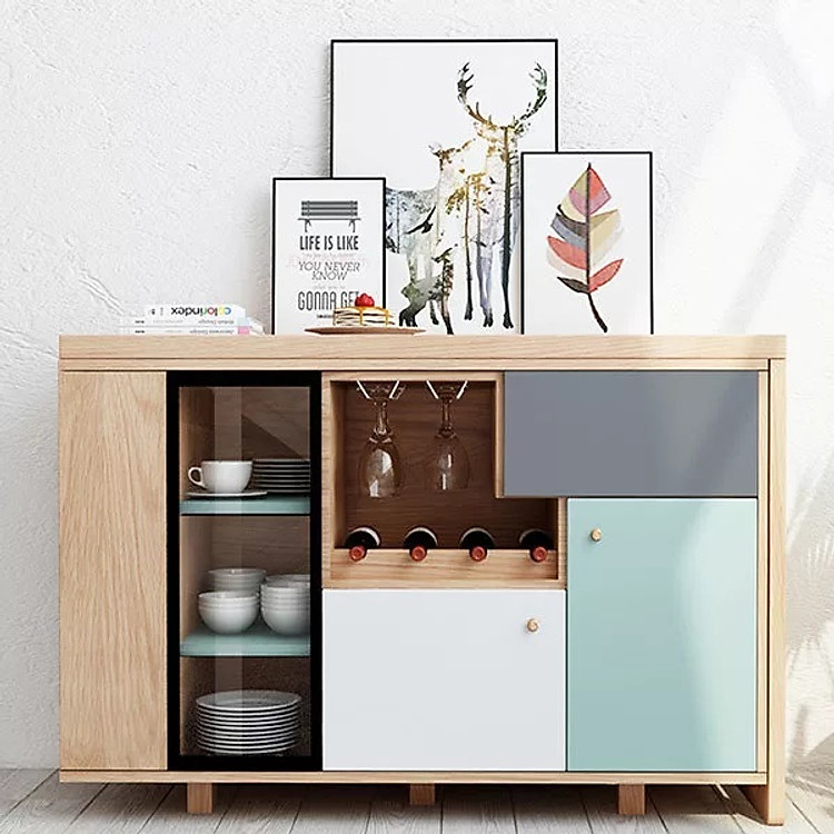 Tủ Bếp Gỗ Công Nghiệp Cao Cấp Độ Bền Cao Với Thiết Kế Hiện Đại Tiện Lợi TB-19