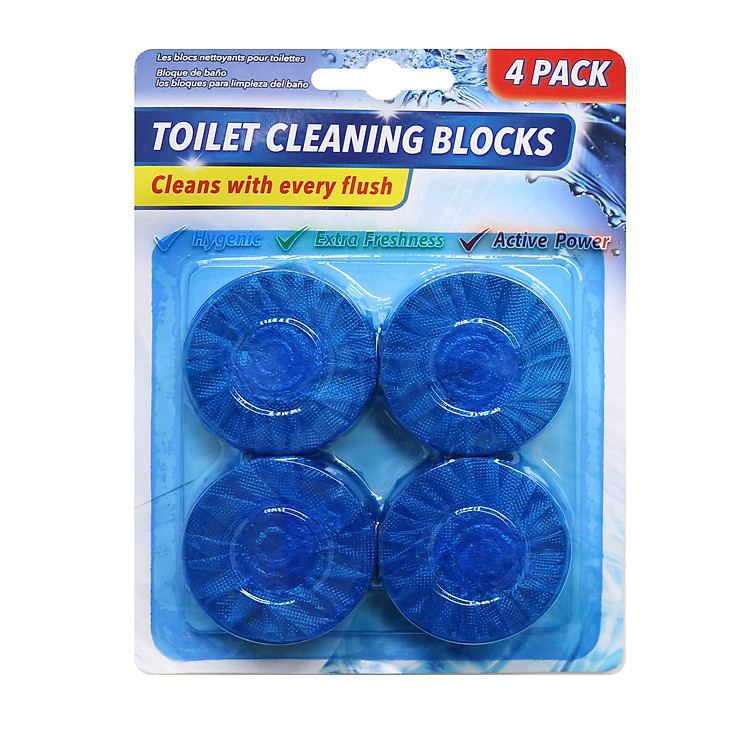 Viên vệ sinh và khử mùi toilet 4 cái 48g Uncle Bills BA0149