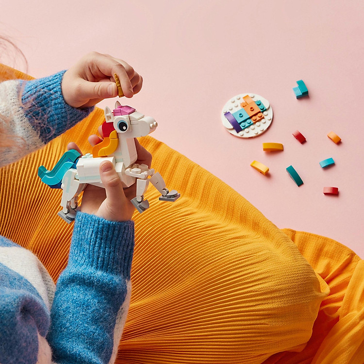 LEGO Creator 31140 Kỳ Lân Sắc Màu Chính hãng Ưu đãi - Hình ảnh 3