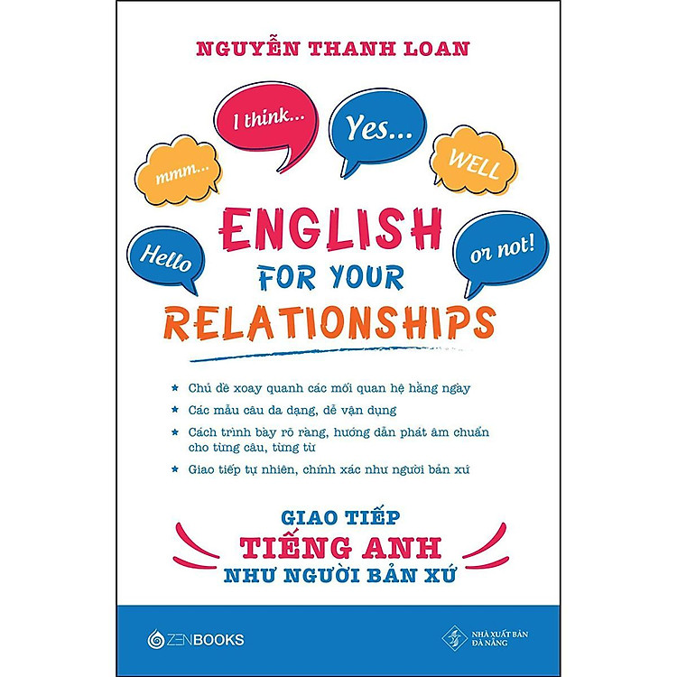 English For Your Relationships – Giao Tiếp Tiếng Anh Như Người Bản Xứ