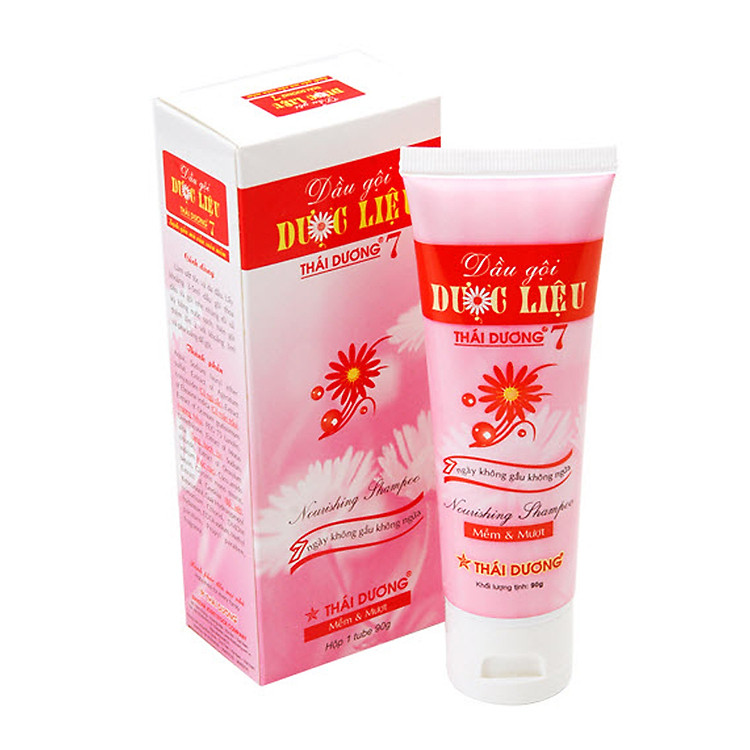 Dầu gội Dược liệu Thái Dương 7 (Hộp 01 tube x 90g)