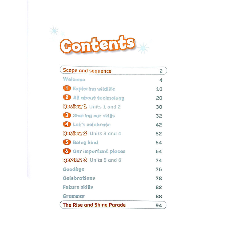 Rise And Shine American Level 5 Student's Book - Ảnh 6