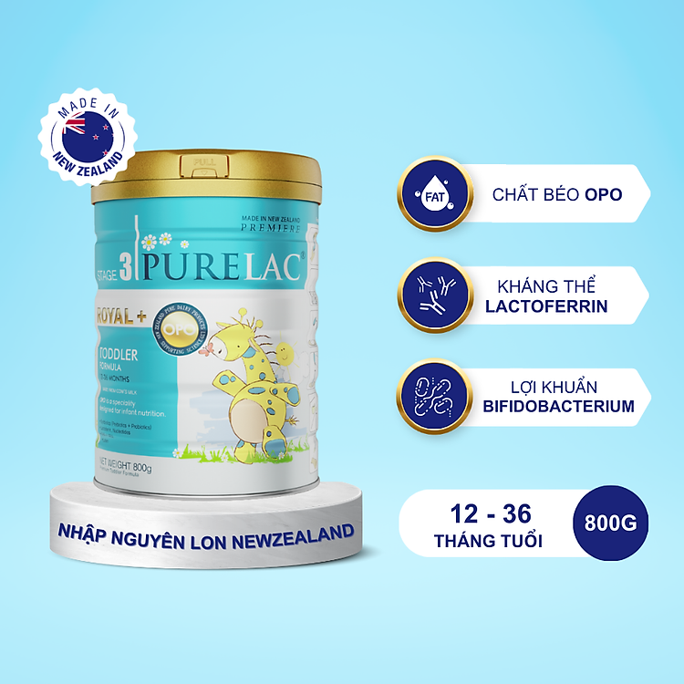Chọn mua tại Shopee: Sữa bột PURELAC 3 800g nhập khẩu mua giá tốt nhất tại Shop Mall
