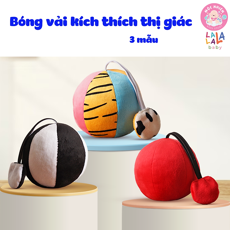 Bóng Vải Xúc Xắc Cho Trẻ Sơ Sinh Chính hãng Giá rẻ - Hình ảnh 3