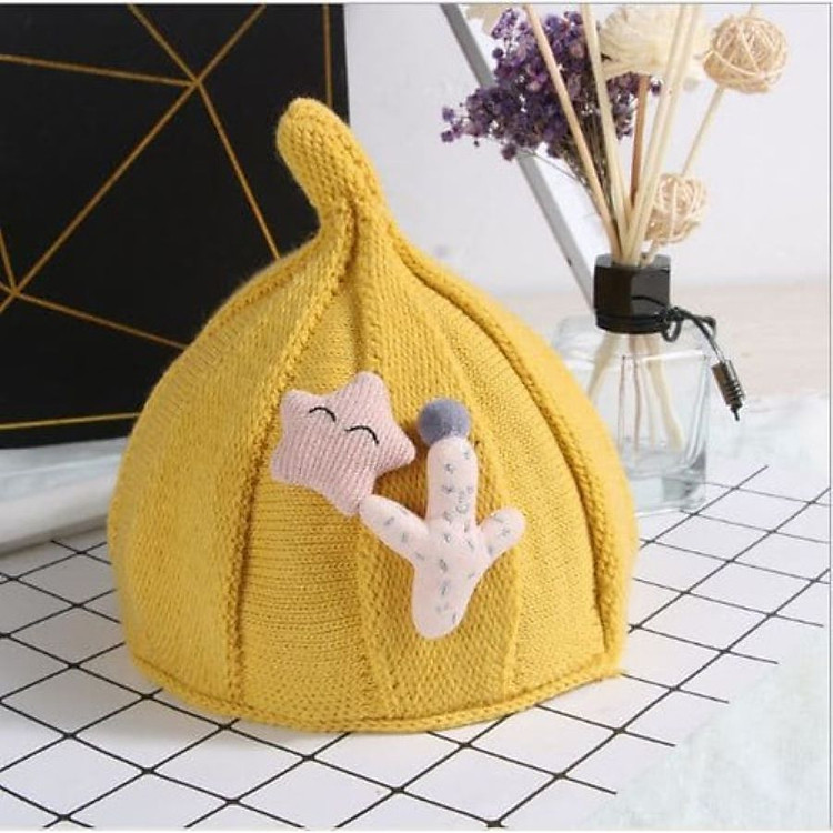 Nón Len Củ Tỏi Cho Bé