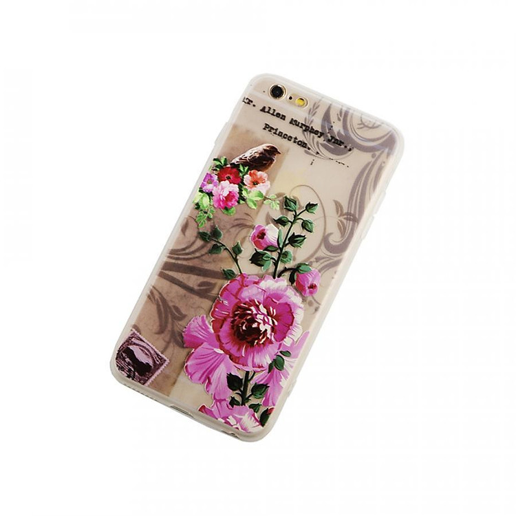 Ốp lưng Hoa Châu Âu dành cho iPhone6/6S sang trọng quý phái - Hàng Chính Hãng